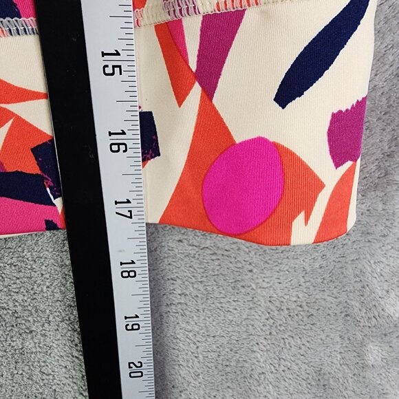 Womens J. Dow Fitness Multicolor Active Crop Top Shirt Short Sleeve Size XXL - Picture 6 of 7